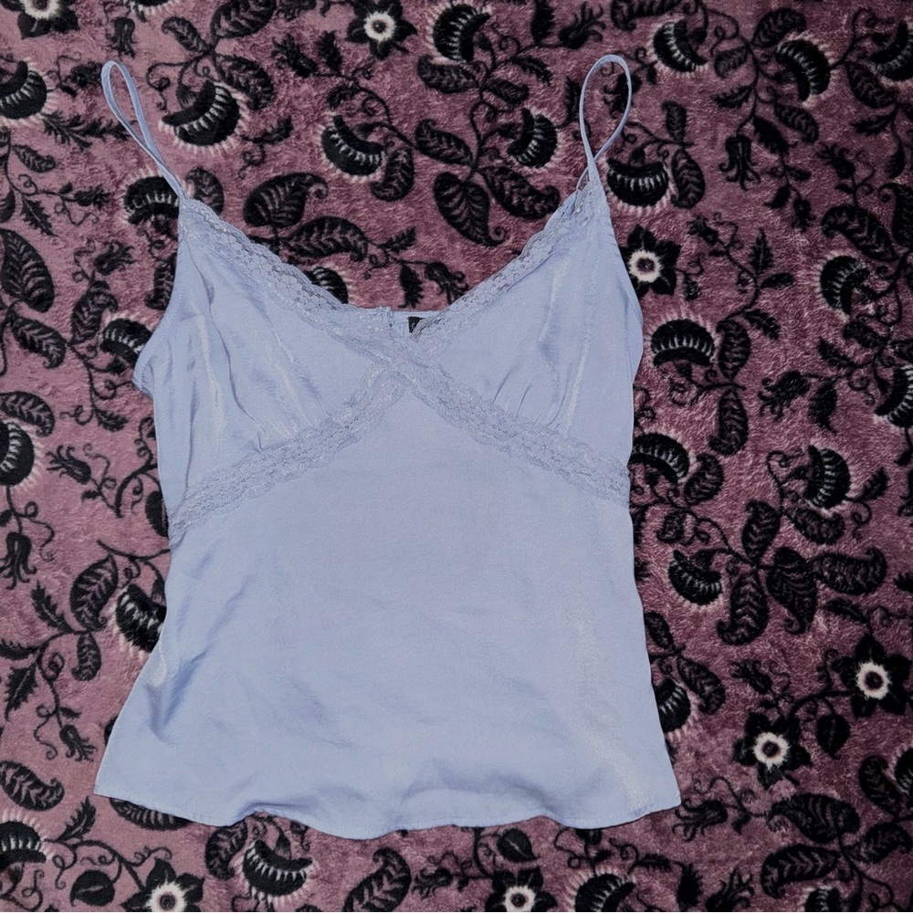 Light Purple Lace Cami Top